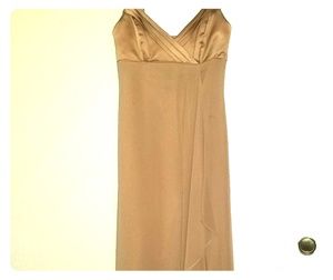ALFRED ANGELO HARVEST GOLD DRESS